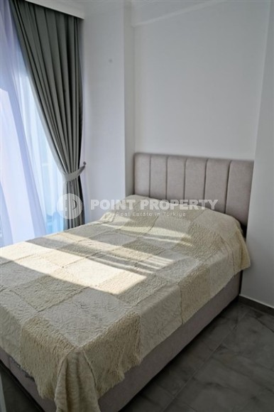 Небольшая новая квартира на 6-м этаже в доме 2022 года постройки, в районе Авсаллар-id-6086-фото-3