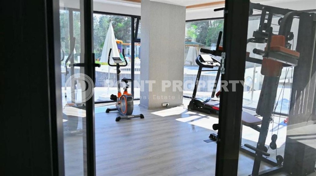 Небольшая новая квартира на 6-м этаже в доме 2022 года постройки, в районе Авсаллар-id-6086-фото-7