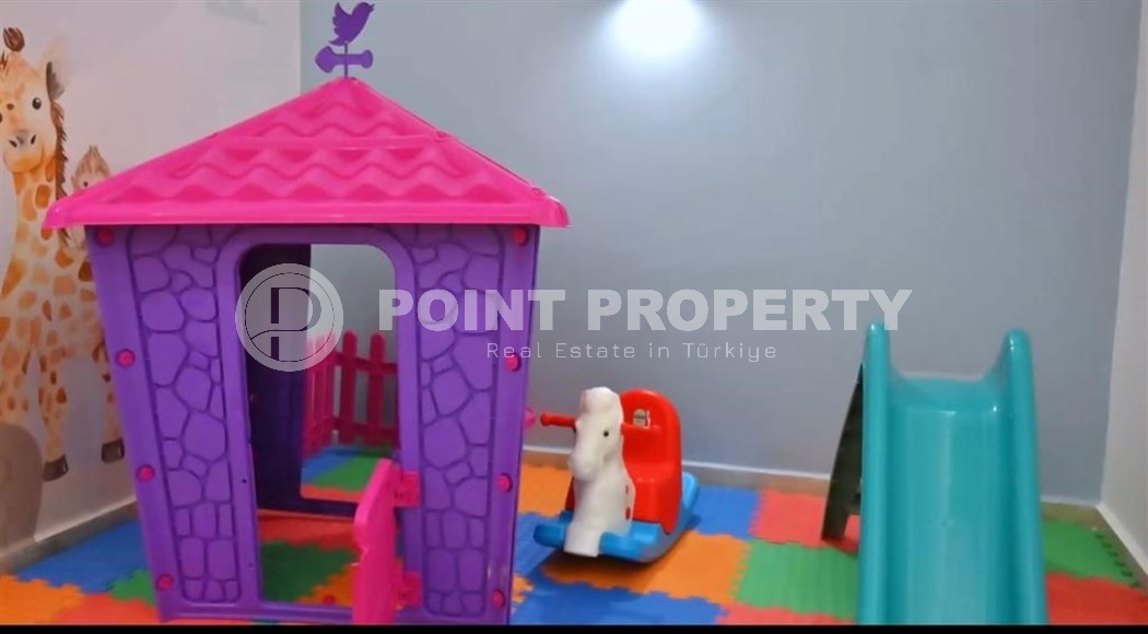 Небольшая новая квартира на 6-м этаже в доме 2022 года постройки, в районе Авсаллар-id-6086-фото-10