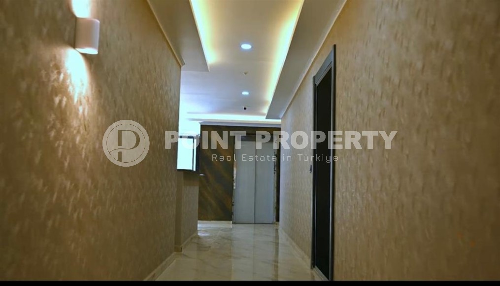 Небольшая новая квартира на 6-м этаже в доме 2022 года постройки, в районе Авсаллар-id-6086-фото-11