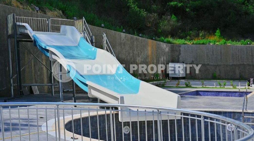 Небольшая новая квартира на 6-м этаже в доме 2022 года постройки, в районе Авсаллар-id-6086-фото-12