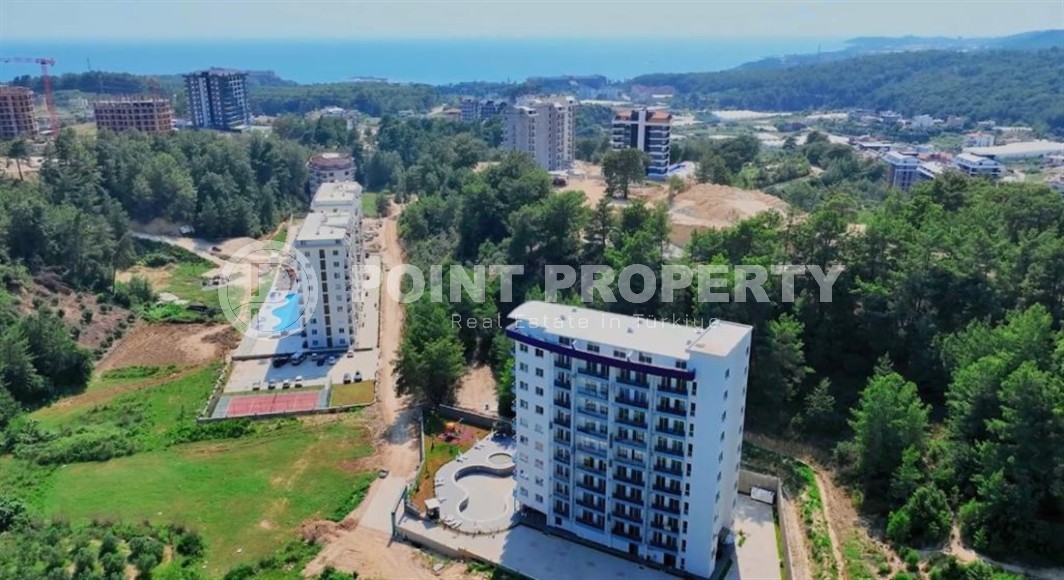 Небольшая новая квартира на 6-м этаже в доме 2022 года постройки, в районе Авсаллар-id-6086-фото-15