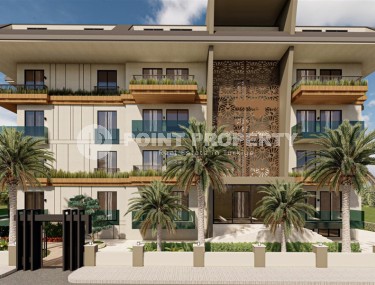 Квартиры и дуплексы в жилом комплексе на этапе строительства, в популярном районе Аланьи - Оба-id-6088-фото-2