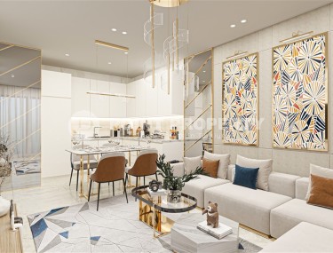 Квартиры и дуплексы в жилом комплексе на этапе строительства, в популярном районе Аланьи - Оба-id-6088-фото-3