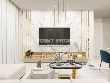 Квартиры и дуплексы в жилом комплексе на этапе строительства, в популярном районе Аланьи - Оба-id-6088-фото-5