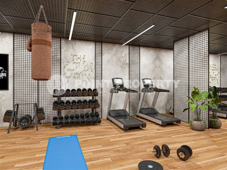 Квартиры и дуплексы в жилом комплексе на этапе строительства, в популярном районе Аланьи - Оба-id-6088-фото-10