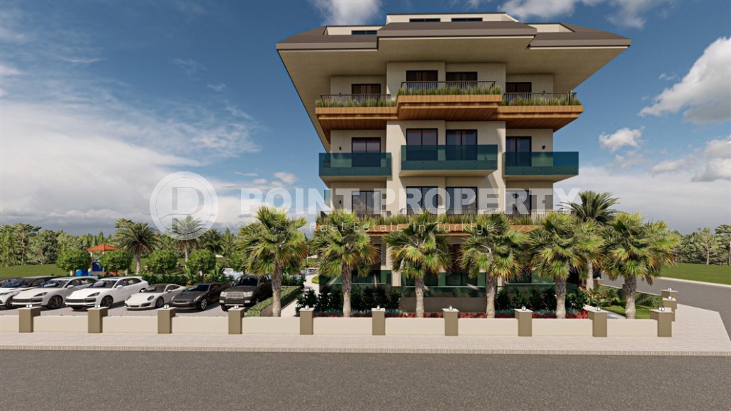 Квартиры и дуплексы в жилом комплексе на этапе строительства, в популярном районе Аланьи - Оба-id-6088-фото-16