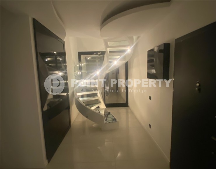 Large two-level apartment with a private pool and garden, in a building built in 2019, 1200 meters from the sea-id-6091-photo-8