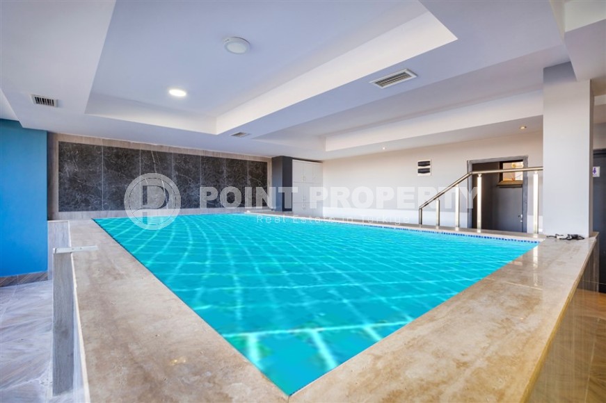 Дуплекс с дизайнерским ремонтом, на 6-м этаже с мансардой, в спокойном районе Аланьи - Чиплаклы-id-6092-фото-25