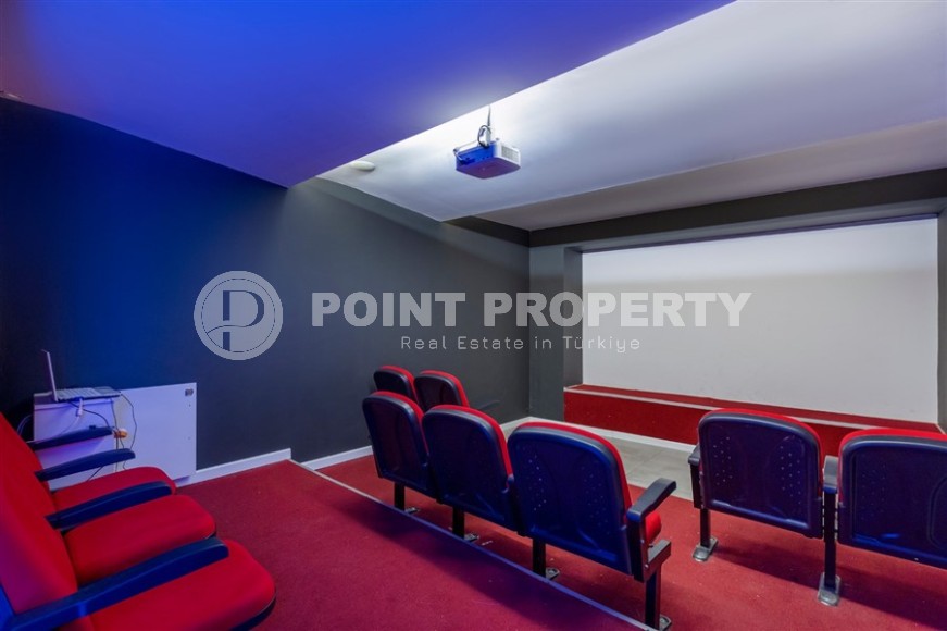 Дуплекс с дизайнерским ремонтом, на 6-м этаже с мансардой, в спокойном районе Аланьи - Чиплаклы-id-6092-фото-29