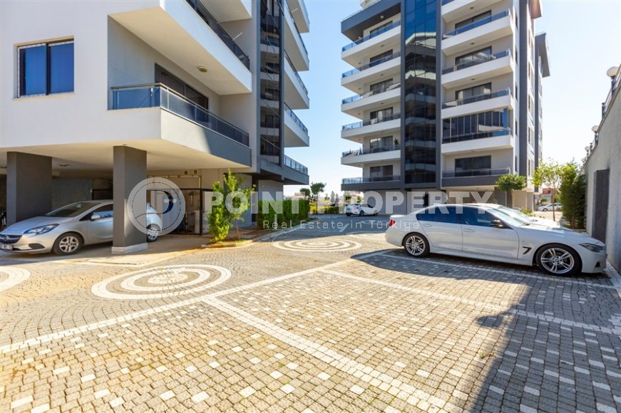 Дуплекс с дизайнерским ремонтом, на 6-м этаже с мансардой, в спокойном районе Аланьи - Чиплаклы-id-6092-фото-33