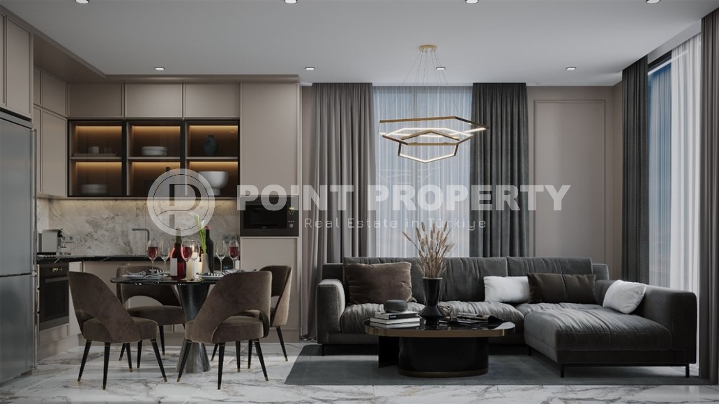 Новые квартиры премиум класса в трех километрах от моря, в престижном районе Аланьи - Верхняя Оба-id-6095-фото-6