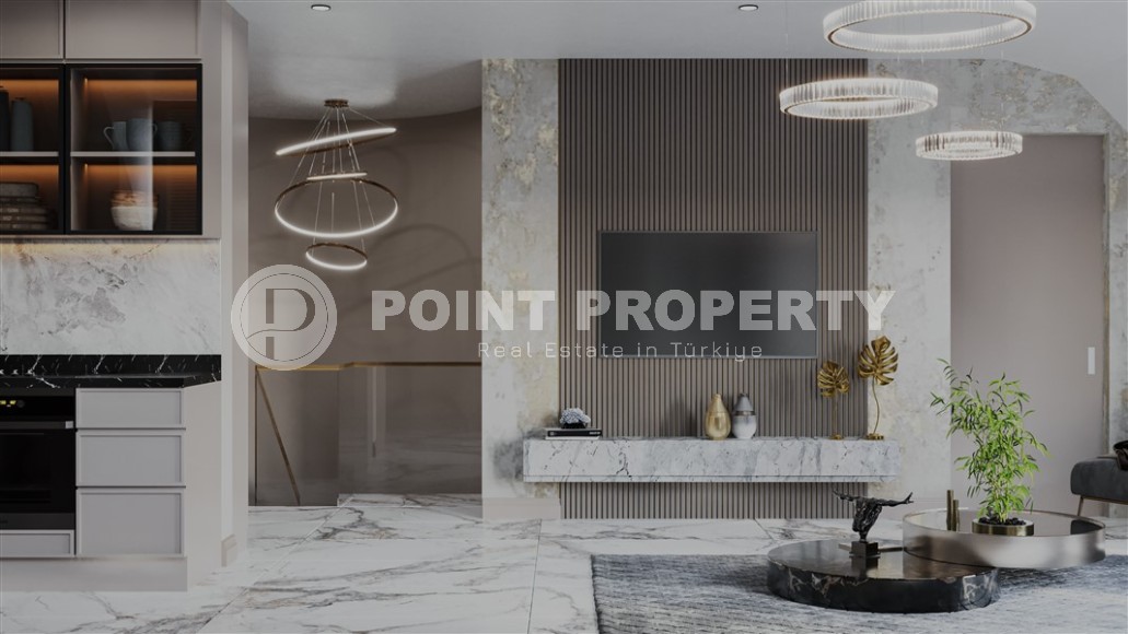 Новые квартиры премиум класса в трех километрах от моря, в престижном районе Аланьи - Верхняя Оба-id-6095-фото-8