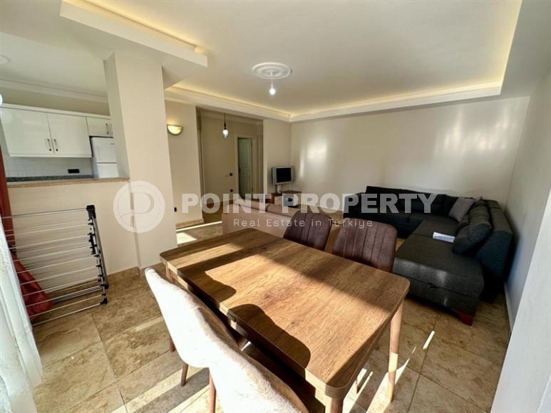 Большая квартира 1+1, на площади 90 м2, в центре спокойного района Аланьи - Джикджилли-id-6097-фото-3