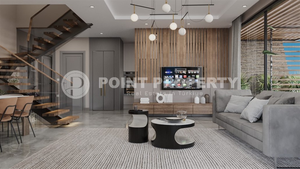 Duplex apartments 2+1 and 3+1, in a comfortable premium boutique residence, in the Cikcilli area-id-6098-photo-3