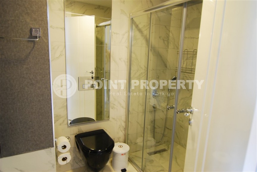 Квартира с современным дизайном на первой линии от моря, в живописном, спокойном районе Аланьи - Кестель-id-6100-фото-12