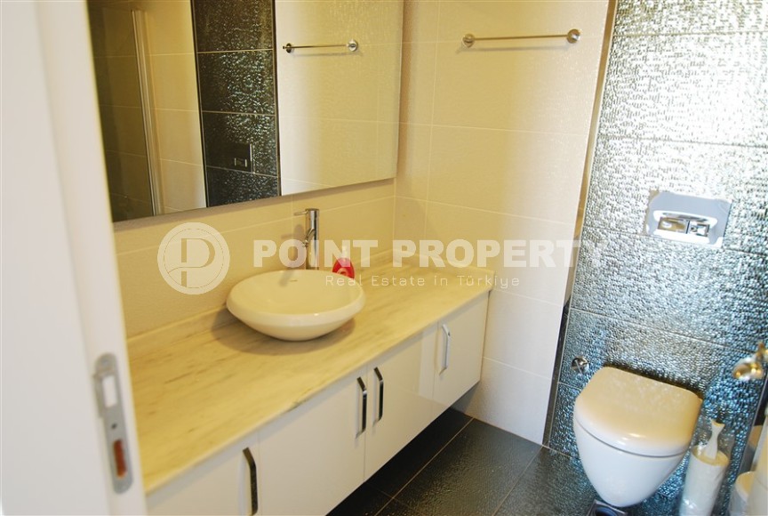 Apartment with modern design on the first line from the sea, in a picturesque, quiet area of Alanya - Kestel-id-6100-photo-15
