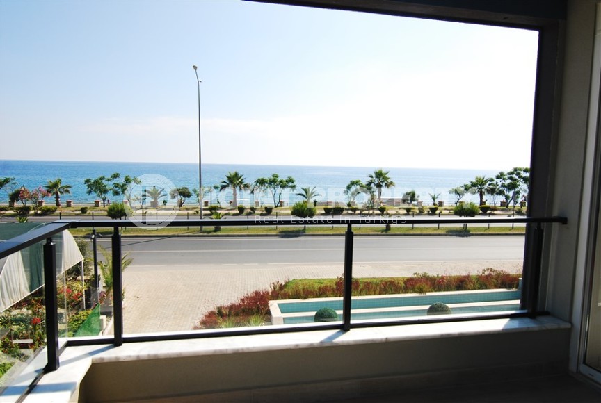 Квартира с современным дизайном на первой линии от моря, в живописном, спокойном районе Аланьи - Кестель-id-6100-фото-16