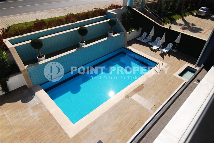 Квартира с современным дизайном на первой линии от моря, в живописном, спокойном районе Аланьи - Кестель-id-6100-фото-22