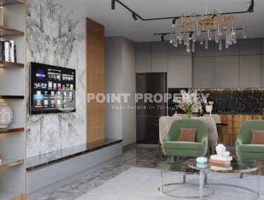 Apartments and duplexes in boutique residences under construction, in the elite area of Alanya - Hasbahce-id-6102-photo-4