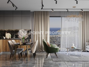Apartments and duplexes in boutique residences under construction, in the elite area of Alanya - Hasbahce-id-6102-photo-5