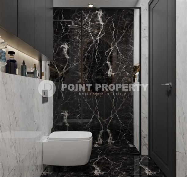 Квартиры и дуплексы в бутик резиденции на этапе строительства, в элитном районе Аланьи - Хасбахче-id-6102-фото-13