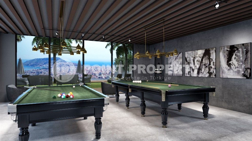 Квартиры и дуплексы в бутик резиденции на этапе строительства, в элитном районе Аланьи - Хасбахче-id-6102-фото-16