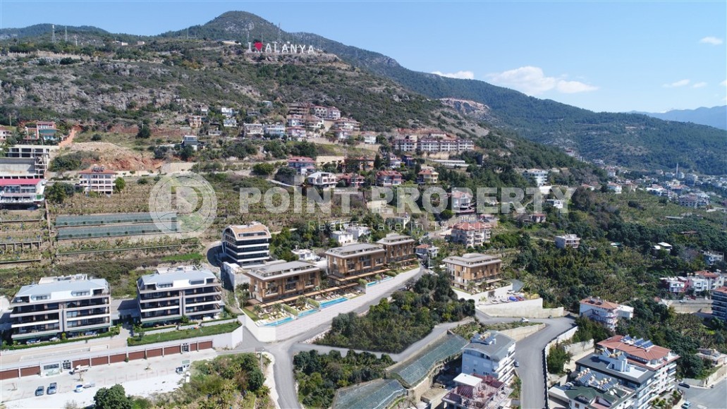 Квартиры и дуплексы в бутик резиденции на этапе строительства, в элитном районе Аланьи - Хасбахче-id-6102-фото-23