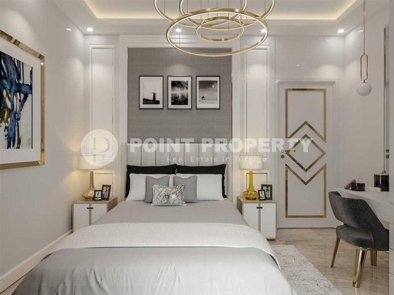 New 1+1 apartment, with a total area of 65 m2, 400 meters from the sea, in a quiet area of Alanya - Tosmur-id-6103-photo-3