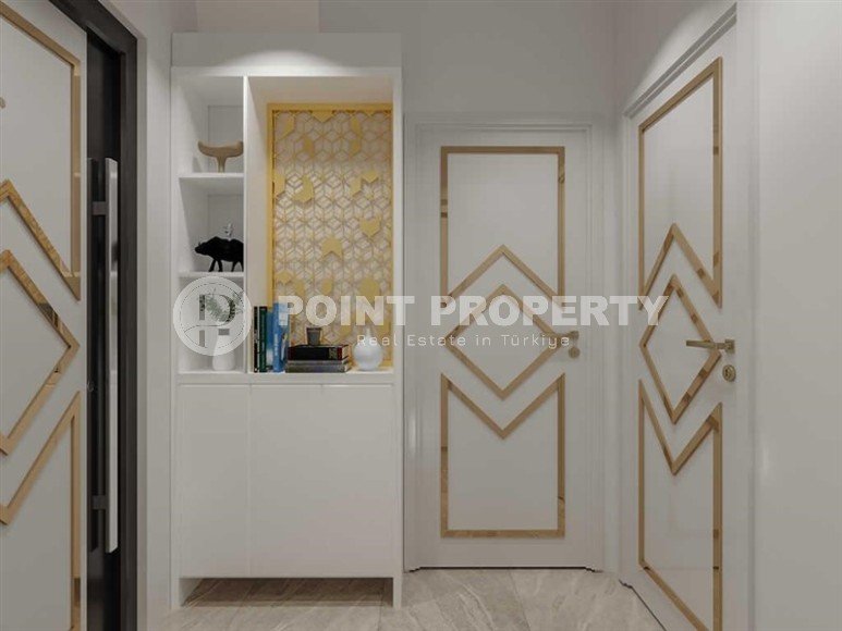 New 1+1 apartment, with a total area of 65 m2, 400 meters from the sea, in a quiet area of Alanya - Tosmur-id-6103-photo-5