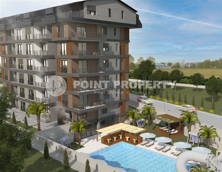 Apartments of different sizes and layouts, in a residential complex under construction, in the Gazipasa area-id-6108-photo-3