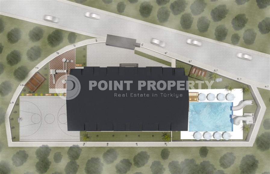 Apartments of different sizes and layouts, in a residential complex under construction, in the Gazipasa area-id-6108-photo-9