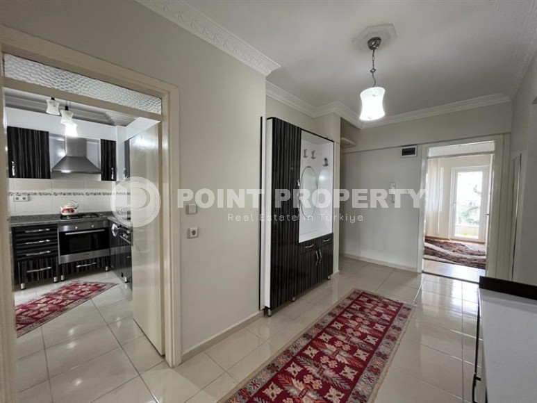 Благоустроенная меблированная квартира на первой линии от моря, в центре Аланьи-id-6110-фото-8