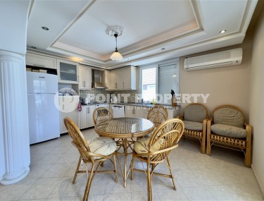 Panoramic duplex with sea views, on the 4th floor with attic, in the center of the popular area of Alanya - Oba-id-6112-photo-5