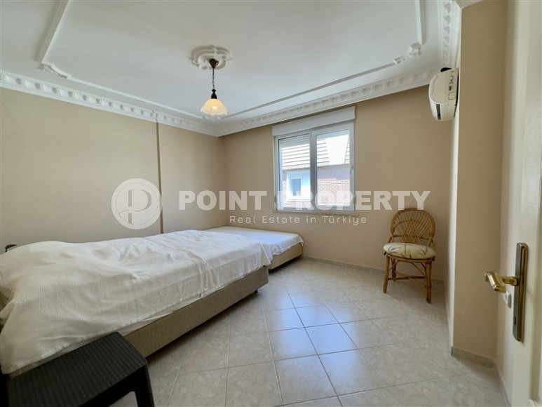 Панорамный дуплекс с видом на море, на 4-м этаже с мансардой, в центре популярного района Аланьи - Оба-id-6112-фото-7