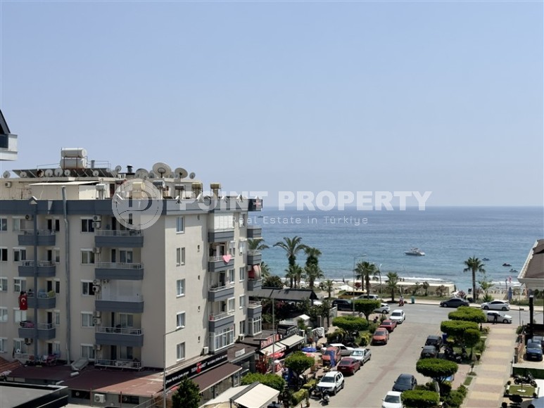 Панорамный дуплекс с видом на море, на 4-м этаже с мансардой, в центре популярного района Аланьи - Оба-id-6112-фото-18