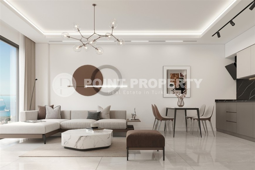 Квартиры в комфортабельном жилом комплексе премиум класса, в экологически чистом, живописном районе Аланьи - Газипаша-id-6114-фото-2