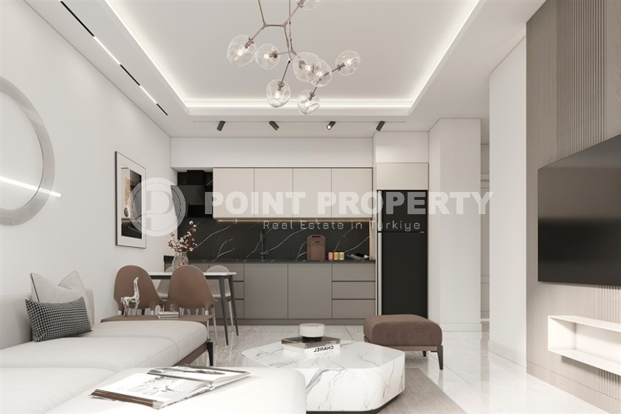 Квартиры в комфортабельном жилом комплексе премиум класса, в экологически чистом, живописном районе Аланьи - Газипаша-id-6114-фото-4