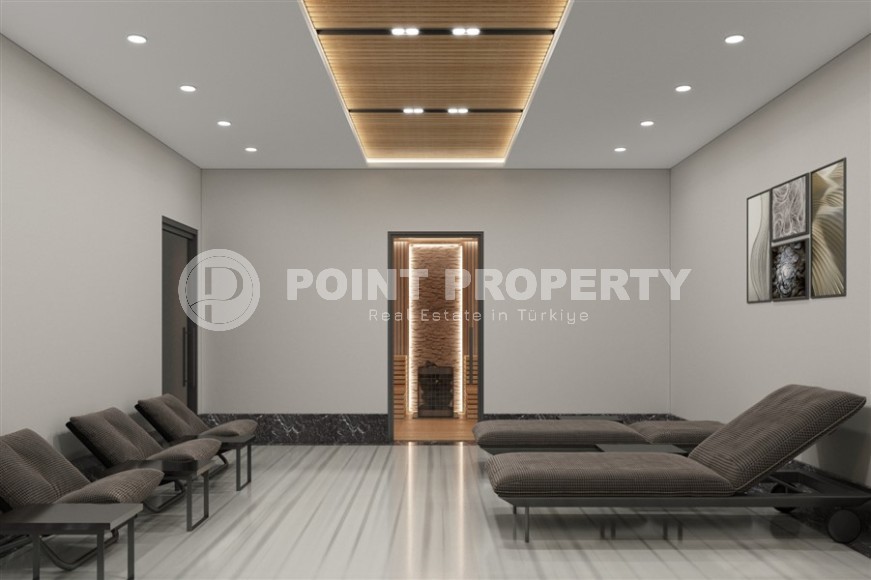 Квартиры в комфортабельном жилом комплексе премиум класса, в экологически чистом, живописном районе Аланьи - Газипаша-id-6114-фото-9