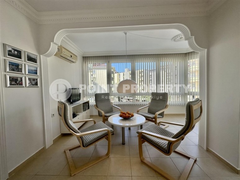 Комфортабельная квартира на самом берегу Средиземного моря, в центре популярного района Аланьи - Оба-id-6116-фото-4