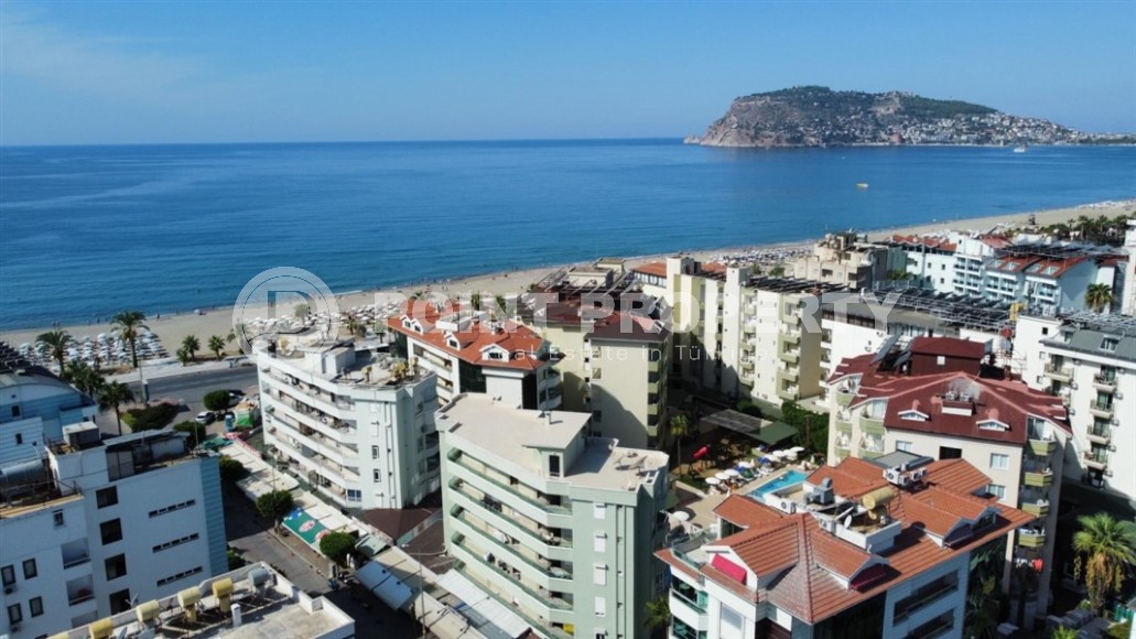 Комфортабельная квартира на самом берегу Средиземного моря, в центре популярного района Аланьи - Оба-id-6116-фото-16