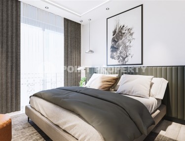 Апартаменты разных планировок в жилом комплексе на завершающем этапе строительства, в зеленом, живописном районе Аланьи - Газипаша-id-6118-фото-4