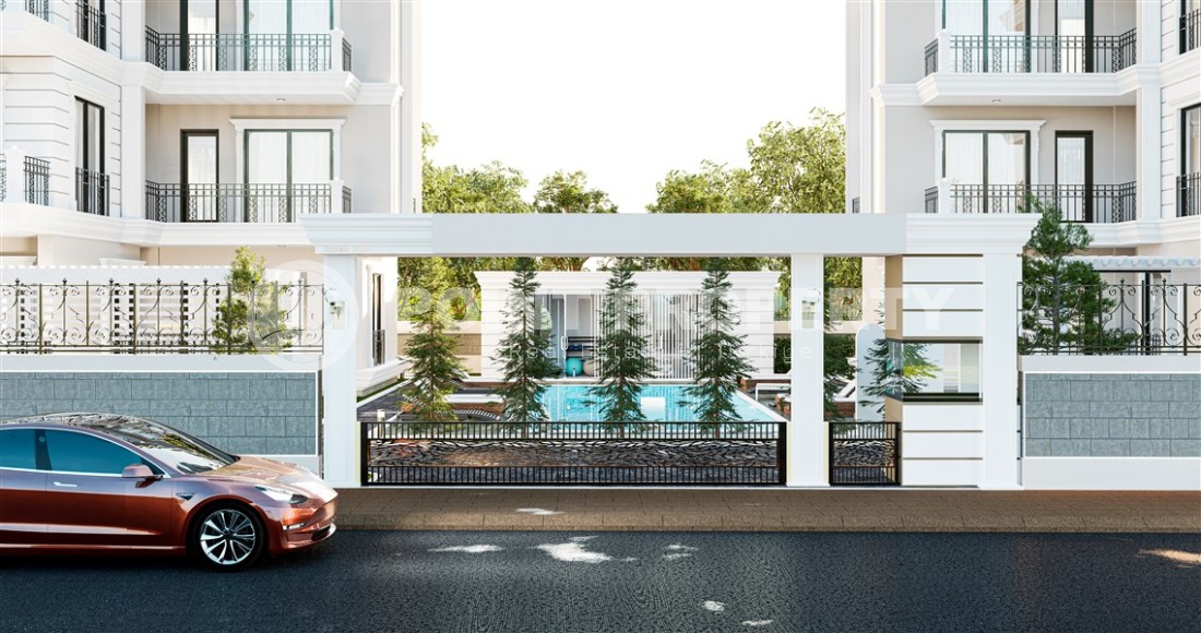 Апартаменты разных планировок в жилом комплексе на завершающем этапе строительства, в зеленом, живописном районе Аланьи - Газипаша-id-6118-фото-9