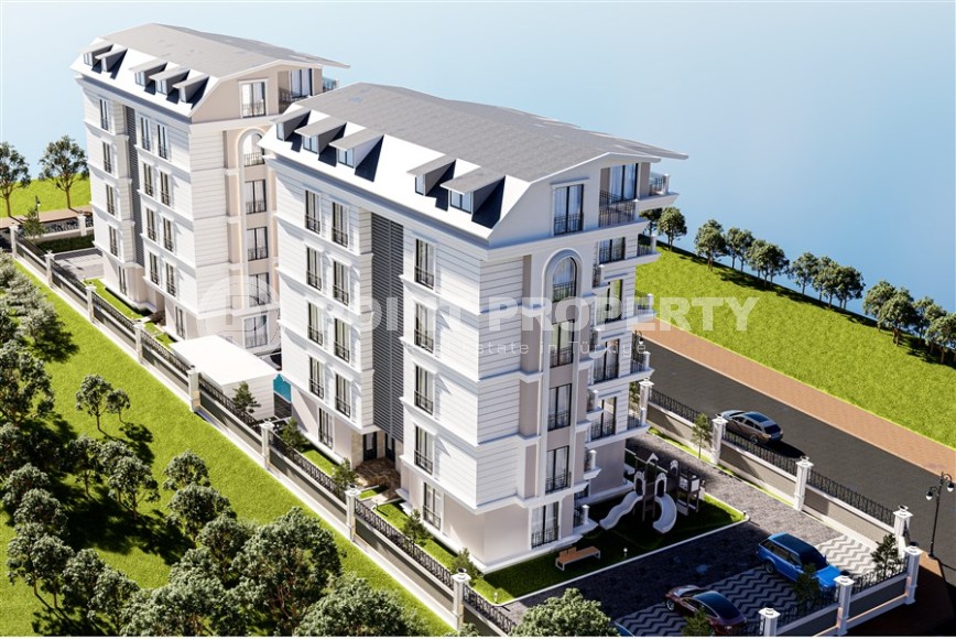 Апартаменты разных планировок в жилом комплексе на завершающем этапе строительства, в зеленом, живописном районе Аланьи - Газипаша-id-6118-фото-11