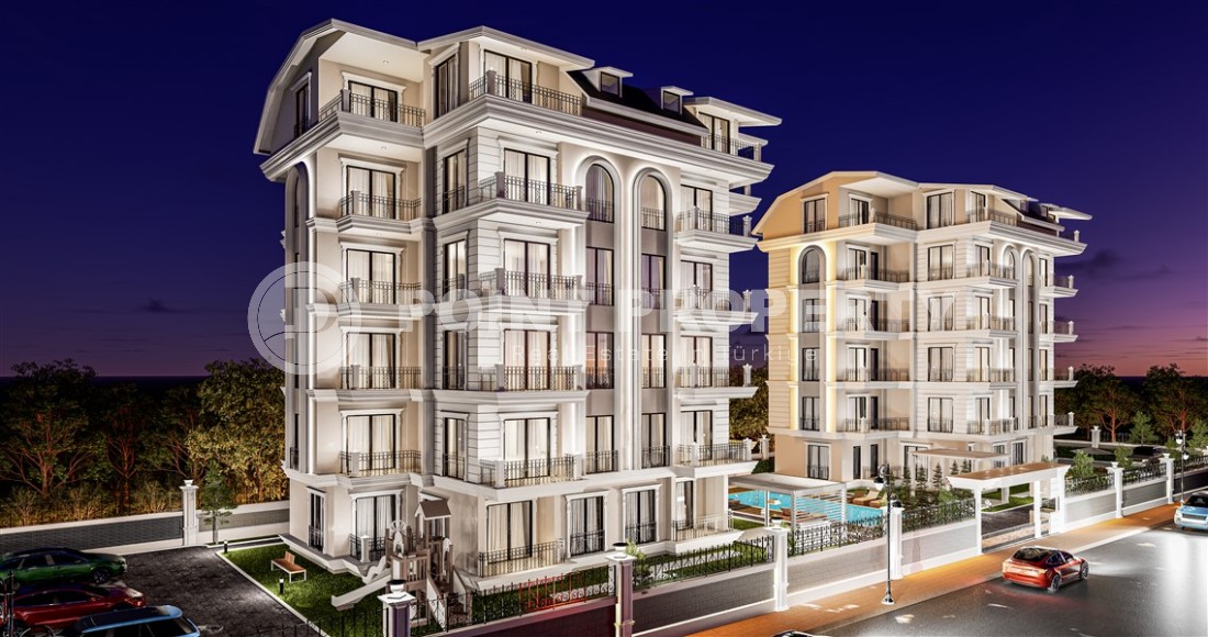 Апартаменты разных планировок в жилом комплексе на завершающем этапе строительства, в зеленом, живописном районе Аланьи - Газипаша-id-6118-фото-14