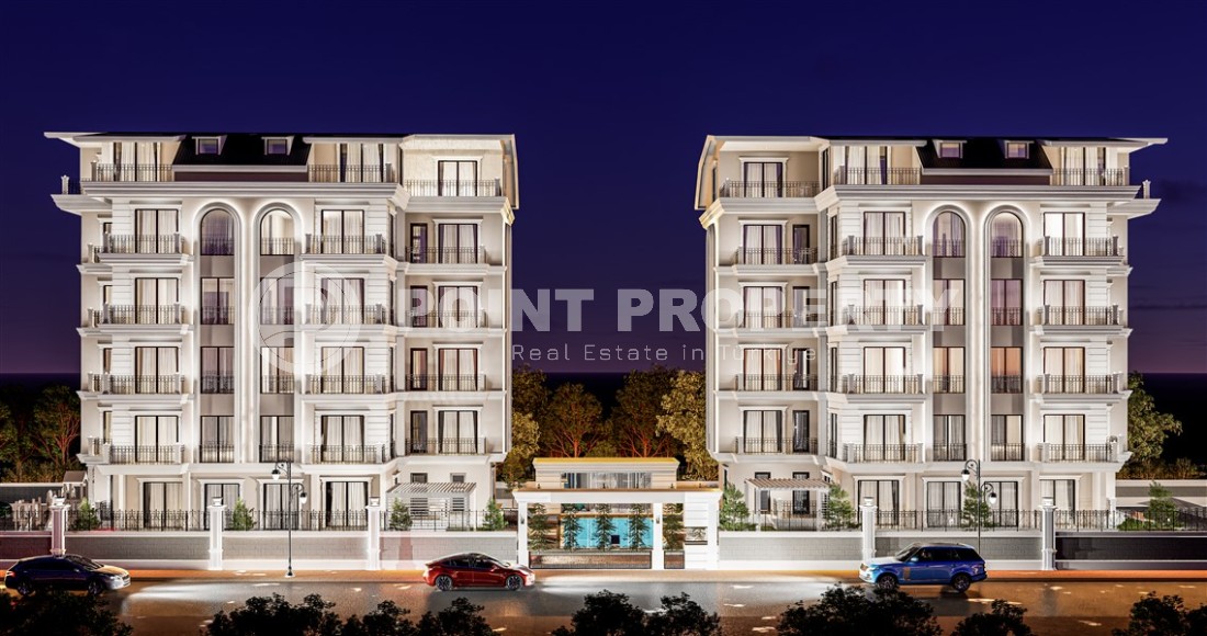 Апартаменты разных планировок в жилом комплексе на завершающем этапе строительства, в зеленом, живописном районе Аланьи - Газипаша-id-6118-фото-15