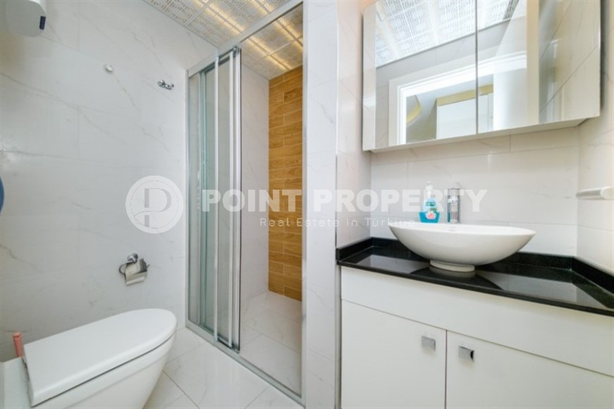 Компактная квартира 1+1, на площади 40 м2, в 700 метрах от моря, в центре Аланьи-id-6119-фото-7