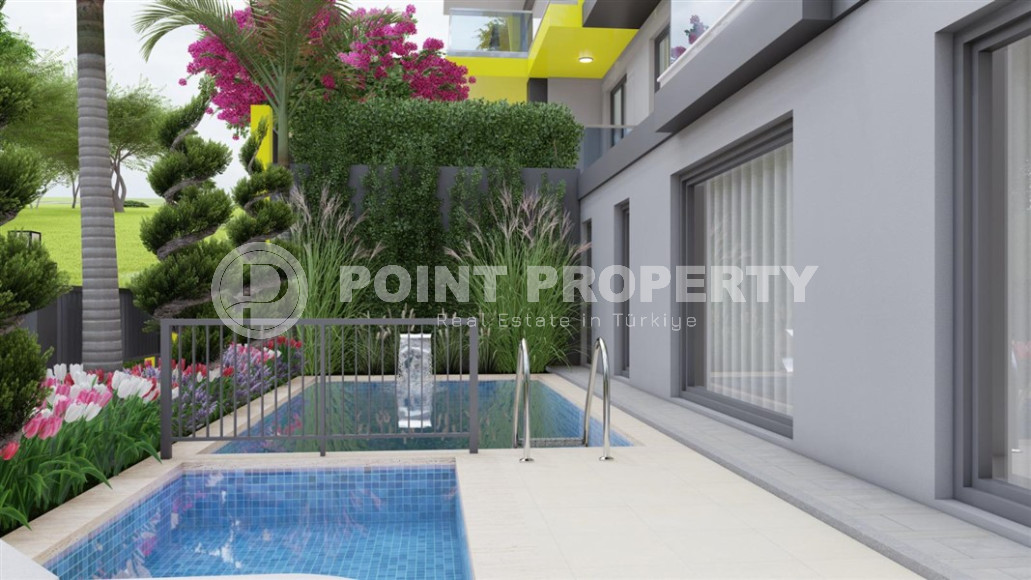 A cozy complex under construction in the Gazipasa area. Apartments at budget prices.-id-1064-photo-6