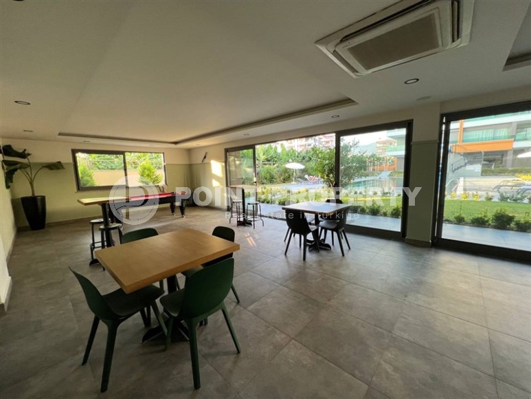 Стильная, современная квартира в 50 метрах от моря, в престижном районе Аланьи - Кестель-id-6122-фото-12