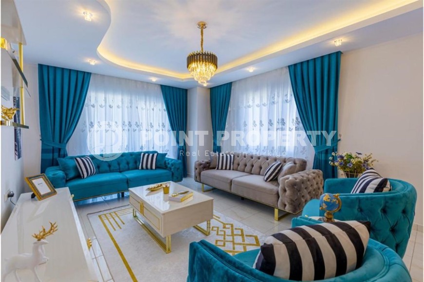 Comfortable apartment with modern furniture and household appliances, in the center of Mahmutlar-id-6124-photo-1